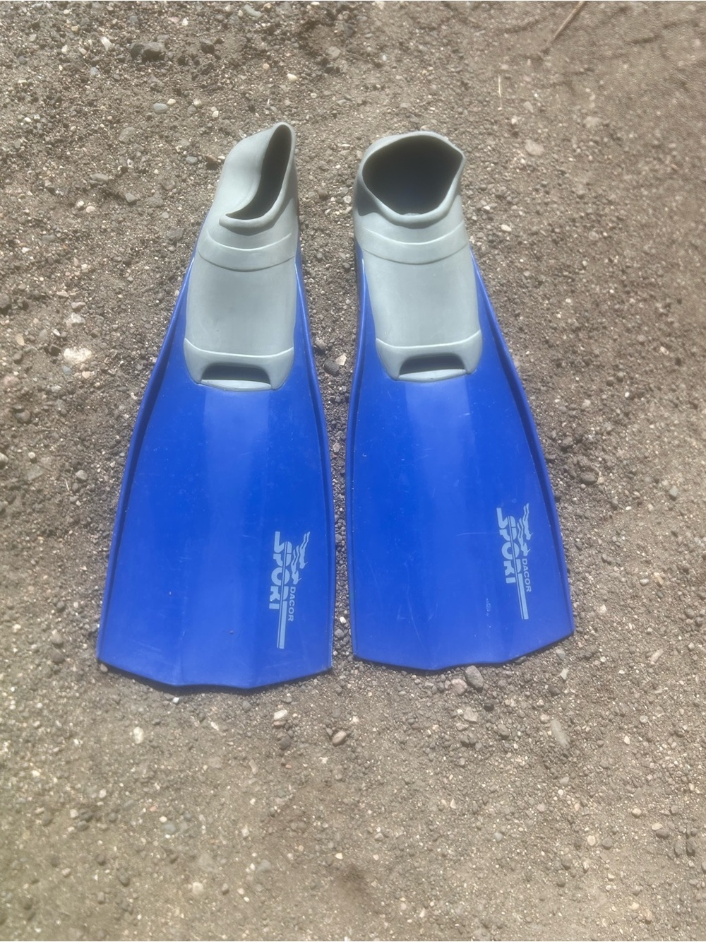 Dacor Swim Blue Snorkel Swim Fins